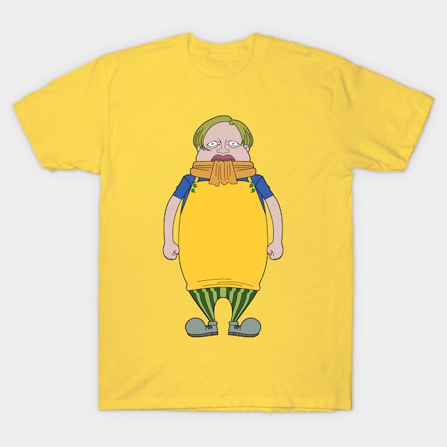 Mr 4 Babe T-Shirt by onepiecechibiproject